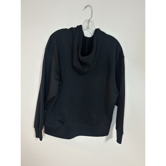 Nike Therma-Fit Pullover Hoodie Black Logo Graphic Men’s Medium - Picture 7 of 9